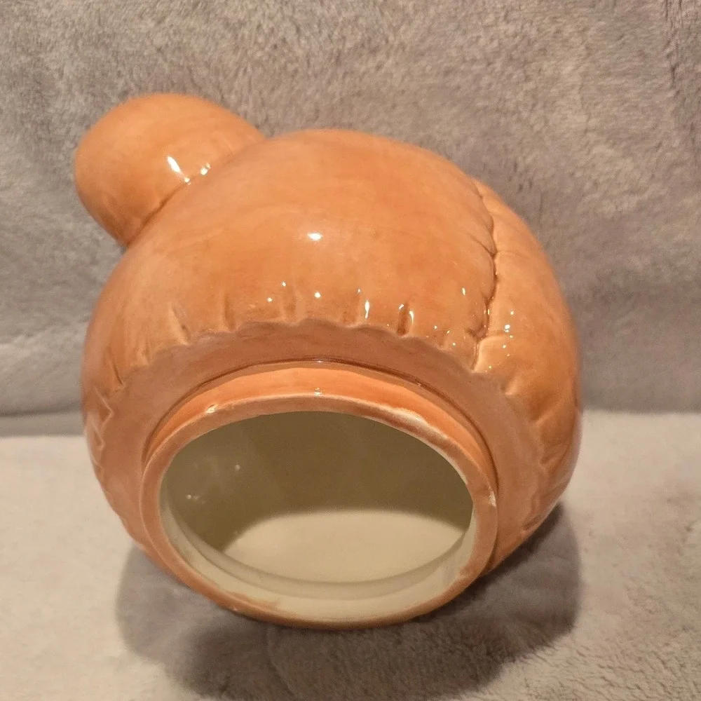 Vintage Ceramic Teddy Bear Cookie Jar Collectible‎ Cute Kitchen Decor